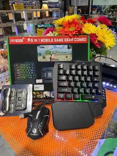 คีย์บอร์ดเกมมือถือ ใช้ง่ายสนุกได้ทุกเกม  ควบคุมเกมได้แม่นยำมากขึ้น