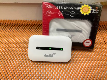 wireless mobile wifi ไวไฟพกพา 4G/5G เราเตอร์ใส่ซิม Pocket WiFi พกพาสะดวก เราเตอร์ พ็อกเก็ตไวไฟ รองรับทุกซิม โมบายไวไฟ