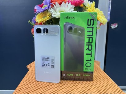 INFINIX  SMART 10 PLUS (4G) Ram 4GB / Rom 128GB จอ 6.7  ของแท้ ประกันศูนย์ไทย