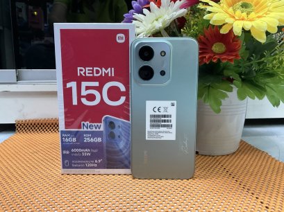 Xiaomi Redmi 15C Ram 8GB / Rom 256GB จอ 6.9 HD+ แบตเตอรี่ 6000mAh เครื่องศูนย์ไทย รับประกัน 15 เดือน