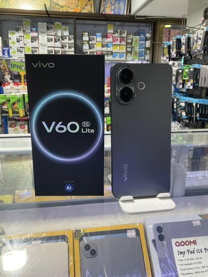 Vivo V60 Lite 5G Ram 12GB / Rom 256GB หน้าจอ AMOLED 6.77 ชิปDimensity 7360 Turbo แบต 6,500mAh ชาร์จไว 90W