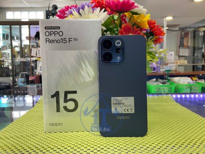 OPPO Reno15 F 5G Ram8GB/Rom256GB กล้อง 50MPจอ 6.57 นิ้ว แบต7,000mAh ชาร์จไว 80Wเครื่องแท้ ประกันศูนย์ออปโป้ทั่วประเทศ