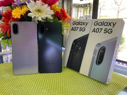 Samsung Galaxy A07 5G Ram6GB/Rom128GB จอ 6.7 นิ้ว ใช้ ทนทาน แบต 6,000mAh ชาร์จเร็ว 25W ประกัน 1ปี