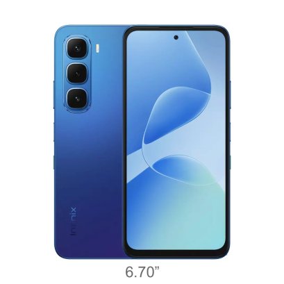 INFINIX HOT60i (4G) Ram8GB/Rom256GB HelioG81 จอ 6.7  IPS 120HZ  เเบต 5160mAh กล้องหลัก 50MP ประกันศูนย์ 1 ป๊