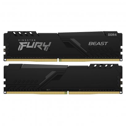 RAM DDR4(2666) 16GB KINGSTON FURY BEAST RGB (KF426C16BB1A/16)