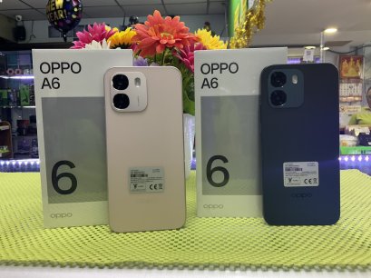 OPPO A6 Ram8GB/ Rom128GB จอ 6.75 แบตเตอรี่ใหญ่ 7,000mAh ชาร์จไว 45W กันน้ำกันฝุ่นระดับ