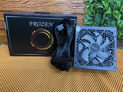 POWER SUPPLY (80+ BRONZE) 550W ITSONAS FROZEN เพิ่มแผ่นทอง ฉาบที่แผง PCBเป็น 2 เท่า ช่วยให้ระบายความร้อนออกได้รวดเร็วขึ้น