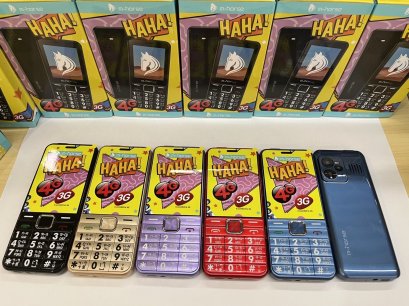 M-HORSE รุ่น HAHA โทนศัพท์ มือถือ ปุ่มกด จอ 2.8 นิ้ว 4G m-horse สุดสวยหลากสี ฟรีเคสใสกันรอย ประกัน 1ปี