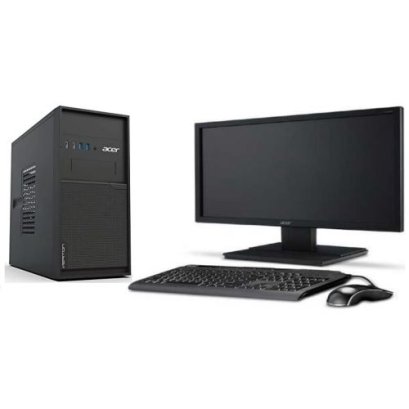 Desktop Acer Veriton M200/T002 (UD.301ST.001) มาพร้อมแรม 8GB ซีพียูที่สุดทรงพลัง AMD Ryzen 3 5300G สินค้า มีประกัน 2ปี