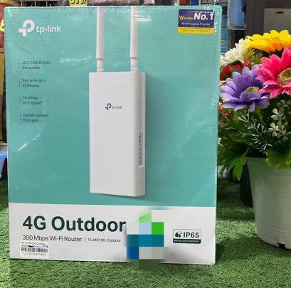 TP-LINK TL-MR100-Outdoor 4G 300 Mbps Wi-Fi Outdoor Router 4G LTE and Fast Wi-Fi Speed : รองรับ LTE สูงสุด 150 Mbps