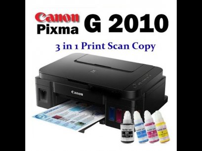 CANON PIXMA G2010 Printer All in One INK TANK (พร้อมหมึกแท้จากCANON สีละ1ขวด)