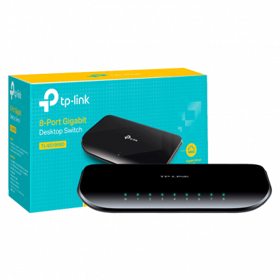 Gigabit Switching Hub 8 Port TP-LINK TL-SG1008D (7&quot;)