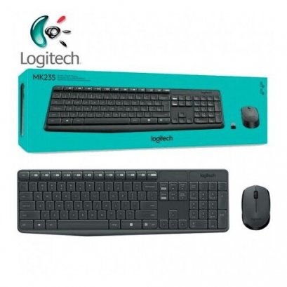 Keyboard and Mouse Logitech MK235