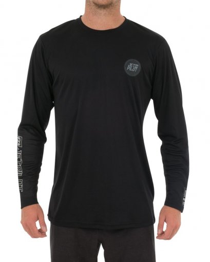 S17 CORP LOOSE L/S HYDRO #BLACK