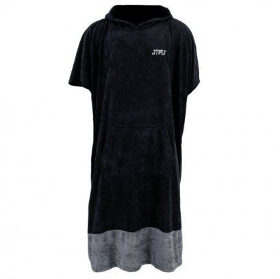 Flight Mens Hoodie Towel Blk/Charcoal