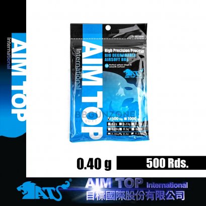 ลูกกระสุน AIMTOP 0.40g  500 นัด made im taiwan