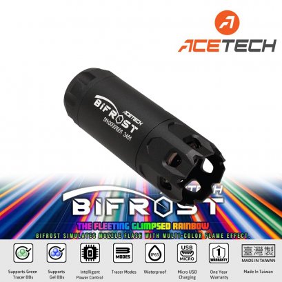 Acetech Bifrost Tracer Unit with Multi Color Flame Effect