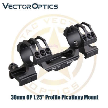 Vector Optics 30mm OP 1.25&quot; Profile Picatinny Mount