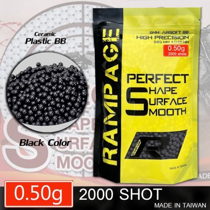 ลูกกระสุน RAMPAGE 0.50g 2000 นัด made im taiwan (Heavy weight)