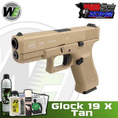 WE Glock 19X Gen 5 สีทราย