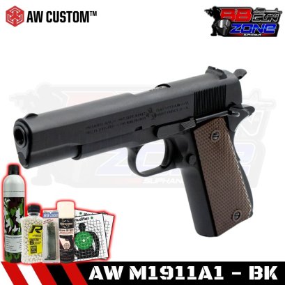 Cybergun - Colt M1911A1 สีดำ Full Marking