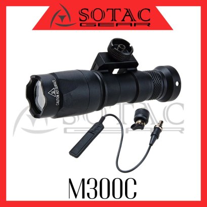 ไฟฉาย Surefire : SOTAC M300C - BK