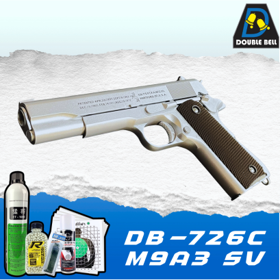 Double Bell 311 M1911A1 SV สีเงิน