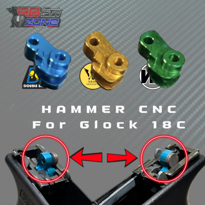 HAMMER CNC GLOCK 18C WE/ARMY/Double Bell