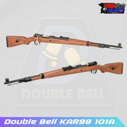 Double Bell 101A Kar98K ระบบสปริง คัดปลอก ไม้แท้ 2026