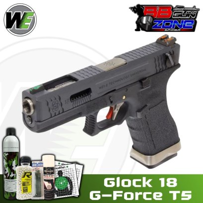 WE Glock 18 G-Force T5 BK,BK,SV