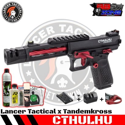 Tandemkross Officially Licensed Cthulhu GBB Airsoft Pistol (Black/Red)