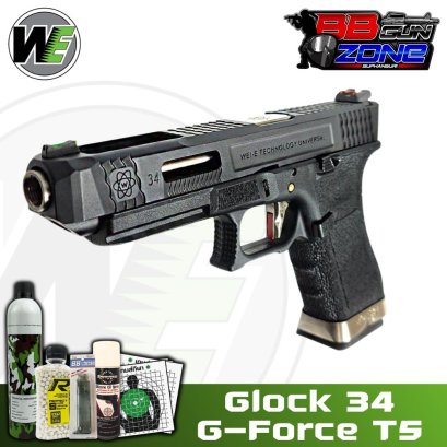 WE Glock 34 G-Force T5 BK,BK,SV