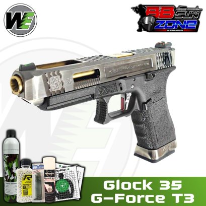 WE Glock 35 G-Force T3 BK,SV,GD