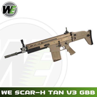 WE SCAR-H V3 TAN GBBR