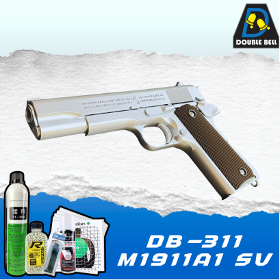 Double Bell 311 M1911A1 SV สีเงิน