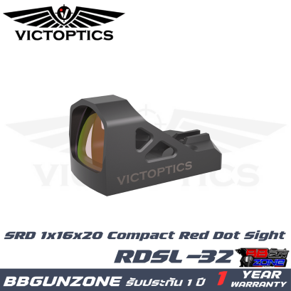 VictOptics SRD 1x16x20 Compact Red Dot Sight [RDSL32]