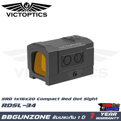 VictOptics SRD 1x18x20 VOD Red Dot Sight [RDSL34]