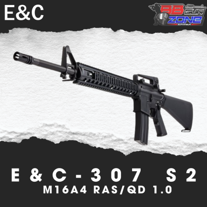E&C 307 S2 : M16A4 RAS บอดี้โลหะ (QD 1.0)