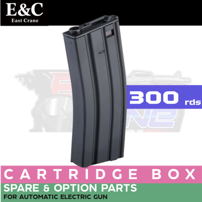 แม๊กกาซีน M4 E&C Hi-Cap [ปั่นลาน-300 นัด]