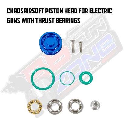 ChaosAirsoft Piston Head for Electric Guns with Thrust Bearings