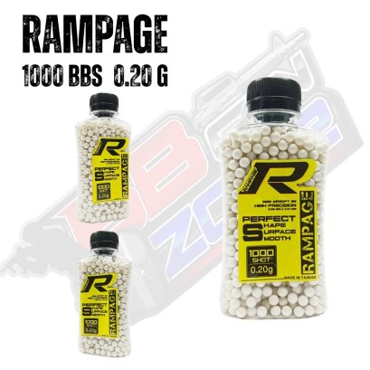 ลูกกระสุน RAMPAGE 1000 bbs 0.20 g (2025)