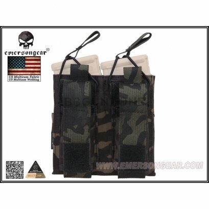 EmersonGear 5.56&amp;Pistol Double Open Top Magazine Pouch EM6362