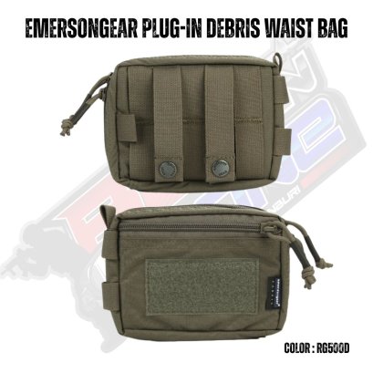 EmersonGear Plug-in Debris Waist Bag (2025) Ranger Green