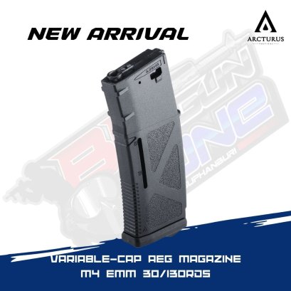 NEW ARRIVAL VARIABLE-CAP AEG MAGAZINE M4 EMM 30/130RDS