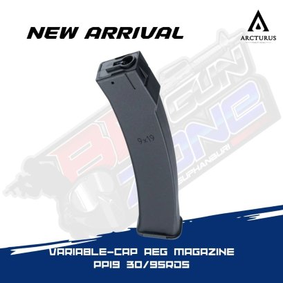 NEW ARRIVAL VARIABLE-CAP AEG MAGAZINE PP19 30/95RDS