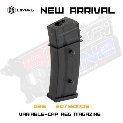 NEW ARRIVAL G36  30/130rds VARIABLE-CAP AEG MAGAZINE