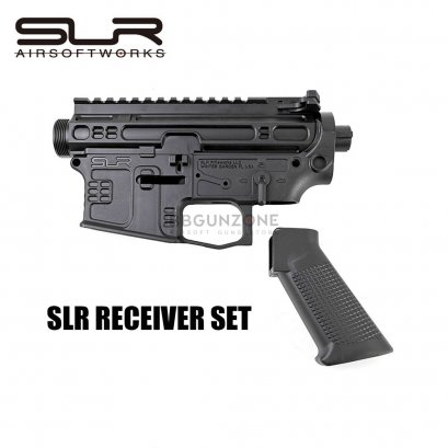 JINGJI SLR V2 NYLON RECEIVER SHELL พร้อม กริ๊ปมอเตอร์