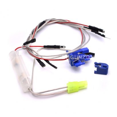 E&amp;C ชุดสายไฟเงิน+คอนแทค V2