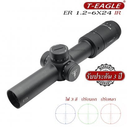 T-Eagle ER 1.2-6X24IR Tactical Riflescope
