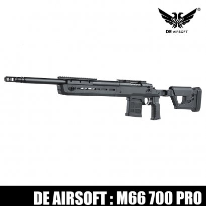 D.E. M66 Bolt Action 700 Pro BK